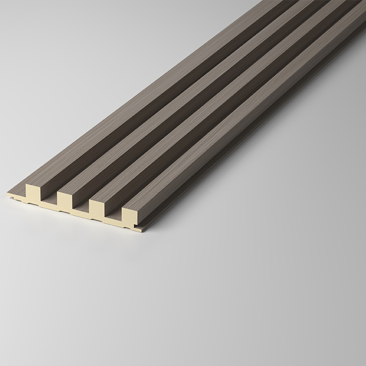 Interior Solid Wooden Slat Grille Fluted Wall Panel